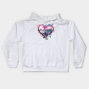 Sweet Gleeful Heart Kids Hoodie